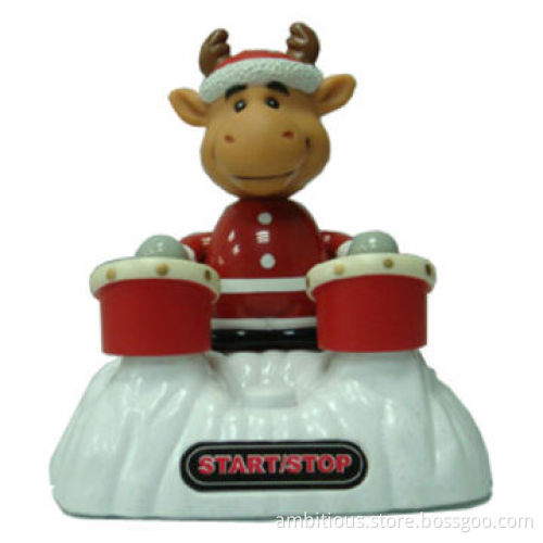 USB Drumming Snowman-shaped Light, Simply Plug-and-play